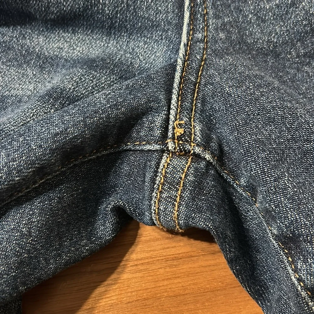 Judy Blue Distressed Blue Jeans Size 13/31 Boyfriend Fit